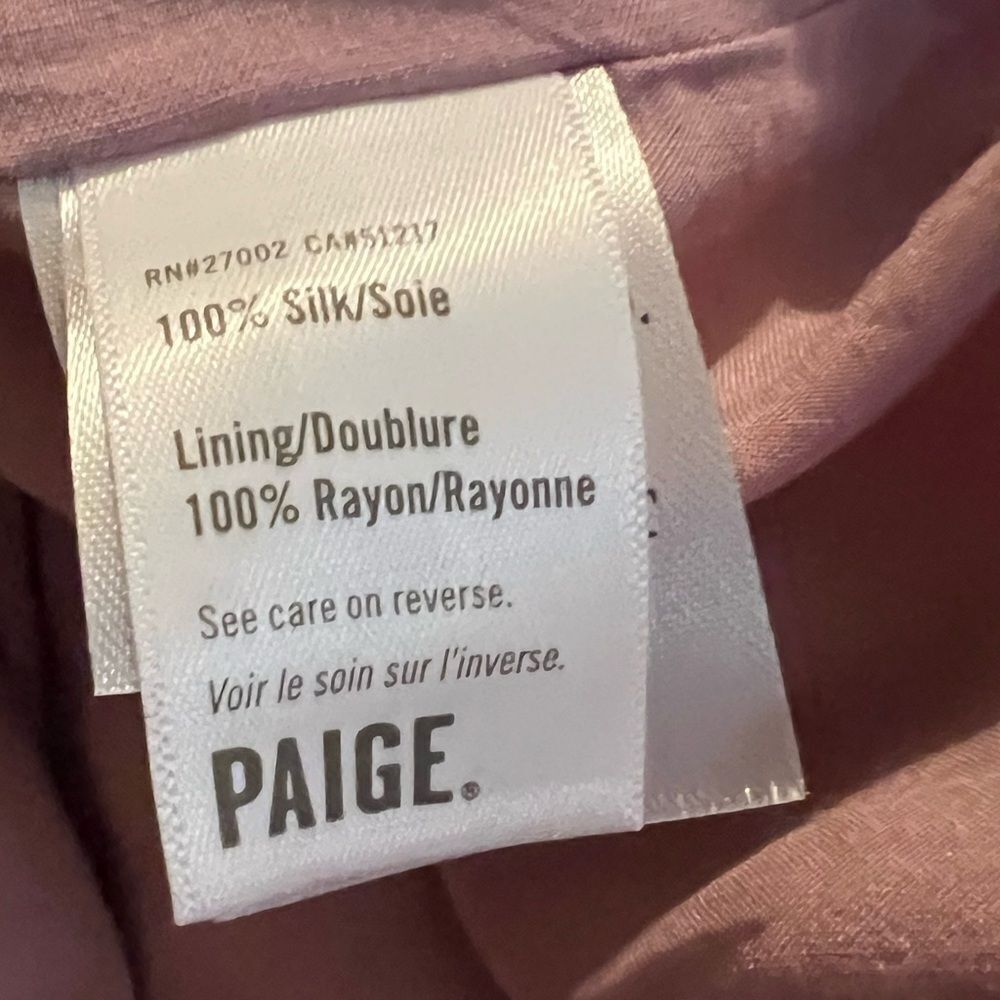 NWOT Paige Silk Carmela Floral Dress - Picture 7 of 7